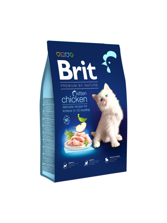 Brit Premium Nature Cat Kitten Chicken 8kg