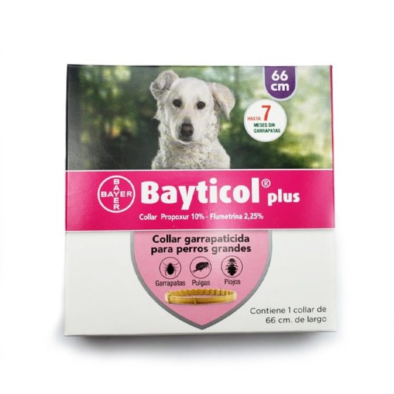 Bayticol Plus Collar Garrapaticida Perro Grande