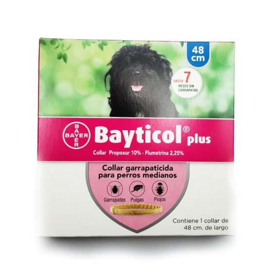 Bayticol Plus Collar Garrapaticida Perro Mediano