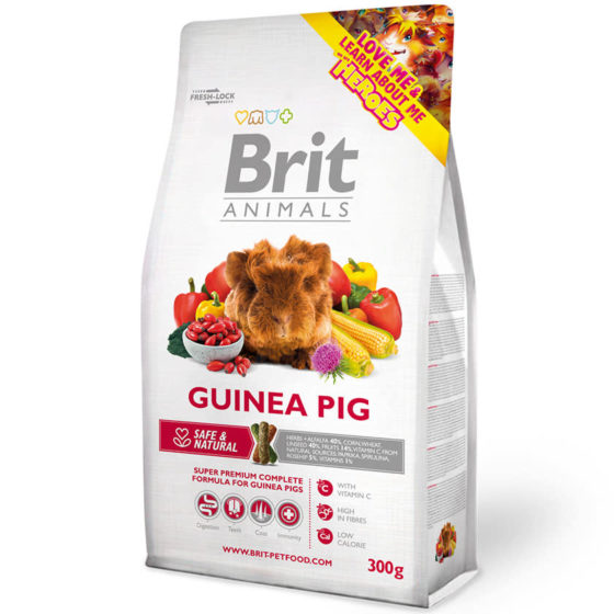 Brit Animals Guinea Pig 1,5 kg y 300 gr