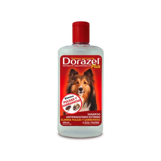 Shampoo Dorazel Plus Antiparasitario 300 ml