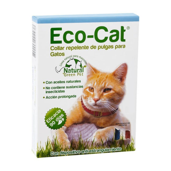 Collar Eco-Cat Repelente De Pulga para gatos