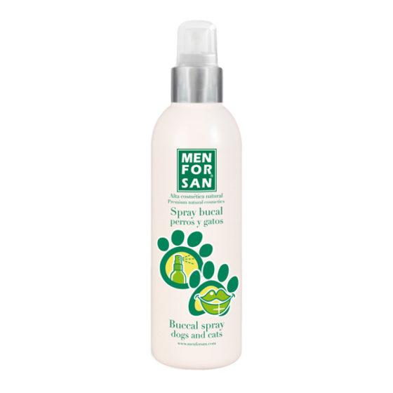 Men For San Spray Bucal 125 ml para perro y gatos