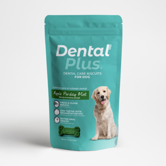 Galletas Dental Plus para Perros Perejil-Menta 180grs