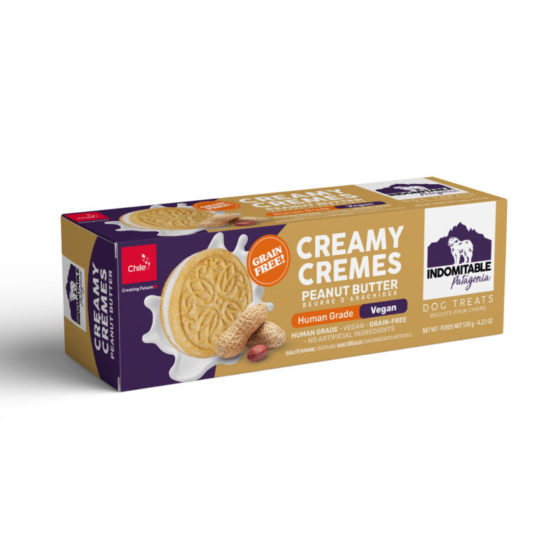 Galletas Indomitable Patagonia Creamy Cremes Mantequilla de Mani 120grs