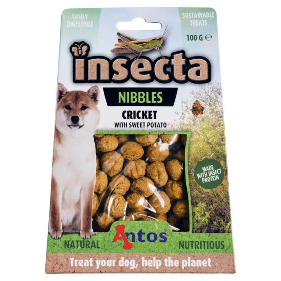 Snack Perro Insecta Cricket With Sweet Potato 100gr