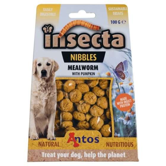 Snack Perro Insecta Mealworm With Pumpkin 100gr