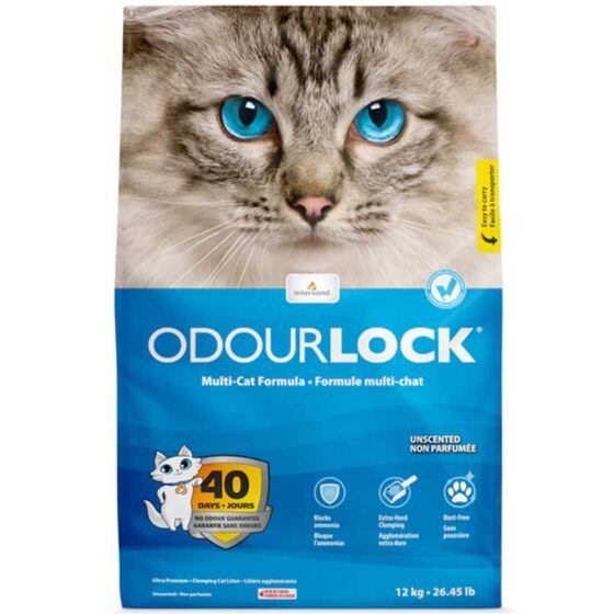 Arena Sanitaria Odour Lock Sin Aroma 12kg