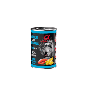 Lata Alpha Salmon Piña 400 gr