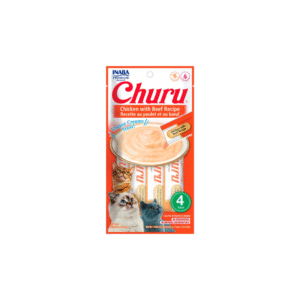 Churu Gato Pollo con Carne 4 Unidades